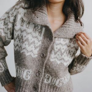 Ozma Cabin Cardi Alpaca Cotton in Shrub XS/S